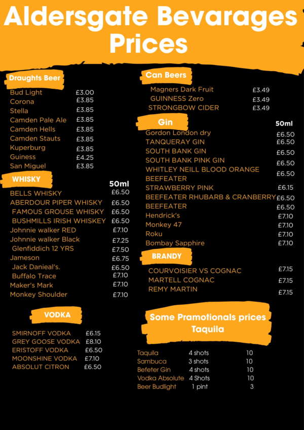 Food Menu Pubzinne food-menu-pubzinne
